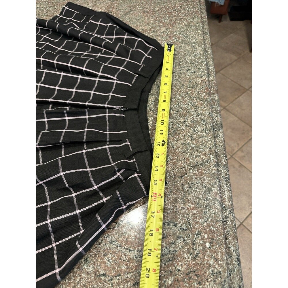 Hot Topic Social Collision Skirt XL black knee lenght XLarge - Picture 5 of 8